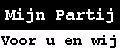 Mijn Partij voor u en wij